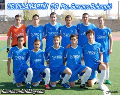 U.D. VILLAMARTIN - PTO. SERRANO BALOMPIE