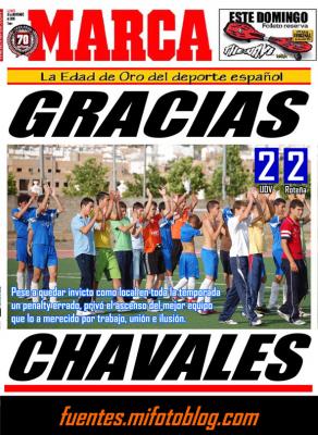 DE XAPI A LA PLANTILLA DE LA U.D. VILLAMARTIN CADETE