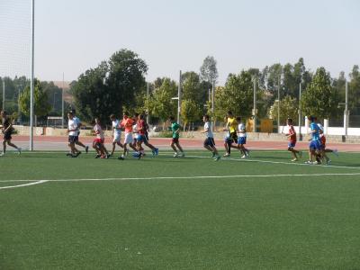ENTRENAMIENTO FUERTE PARA PREPARAR EL PARTIDO CONTRA EL XEREZ C.D.