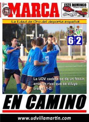VICTORIA QUE PONE A LA U.D. VILLAMARTIN EN LA BUENA SENDA PARA LUCHAR POR LOS PUESTOS DE PRIVILEGIOS
