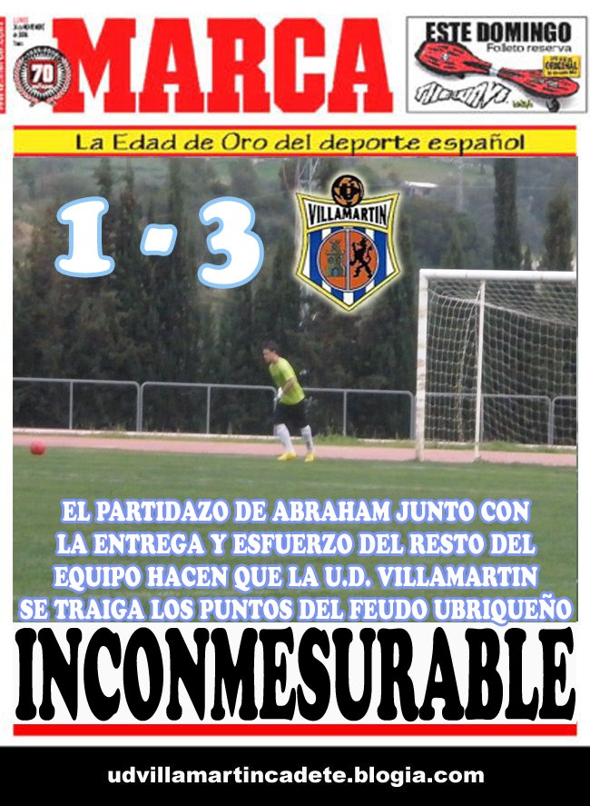 UBRIQUE U.D. - U.D. VILLAMARTIN