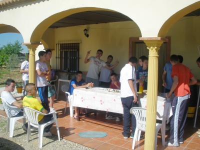 COMIDA FIN DE TEMPORADA 09/10