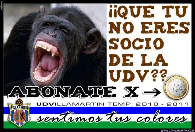 CAMPAÑA ABONADOS U.D. VILLAMARTIN 2010/2011